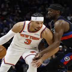 Knicks’ Josh Hart exits early after reinjuring right ankle again