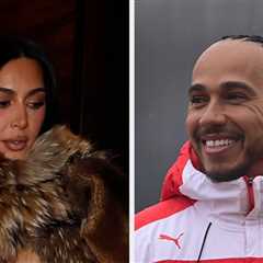 Kim Kardashian And Lewis Hamilton Seemingly Hard-Launched Their Relationship At Super Bowl LX