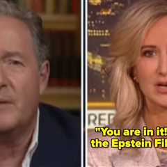 The Moment That A Stunned Piers Morgan Was Told His Name Appears In The Epstein Files Was Caught On ..