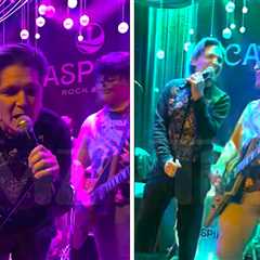 Corey Feldman Performs 'Jessie's Girl' at Las Vegas Club, on Video