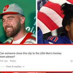Travis And Jason Kelce Are The Latest Celebrities To Heap Praise Onto The US Women’s Hockey Team,..