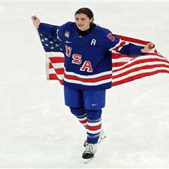 Jack Hughes, Megan Keller get candid about Team USA’s gold meetup