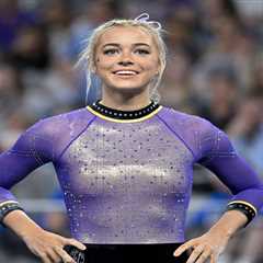 Livvy Dunne photo bombs interview with new LSU coach Lane Kiffin in viral moment: ‘Clout chasers’