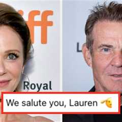 Dumb & Dumber Star Lauren Holly's Brutal Response To Dennis Quaid And Ted Cruz's Awkward Photo Op..