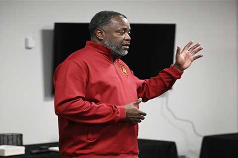 Tuskegee coach Benjy Taylor handcuffed on court after game in stunning scene
