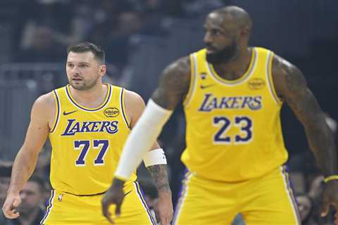 Doncic to James is hoops version of Stafford to Nacua, and it’s working