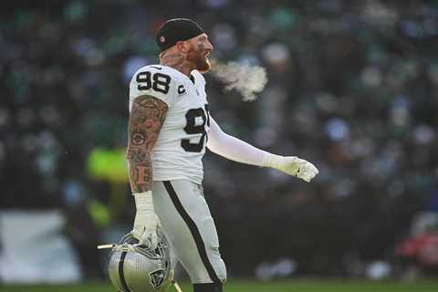 Maxx Crosby would love to play for Patriots coach Mike Vrabel as Raiders questions loom