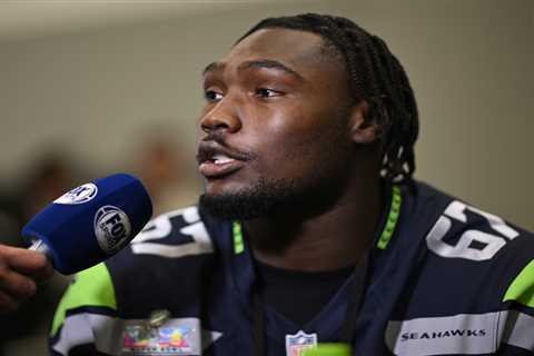 Charles Cross, passed on by Giants, in Super Bowl with Seahawks