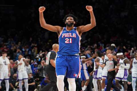 Joel Embiid was the NBA’s best player two years ago and a cautionary tale last season — but now..