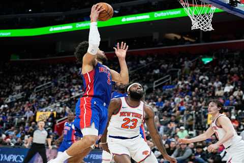 Knicks’ winning streak momentum will be put to big test vs. Pistons