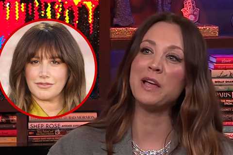 Kaley Cuoco Torches Ashley Tisdale Over 'Toxic' Mom Drama, 'Just Leave, Baby'