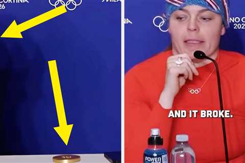 Olympians Are Posting Photos Of Their Broken Medals And It’s Kinda Wild