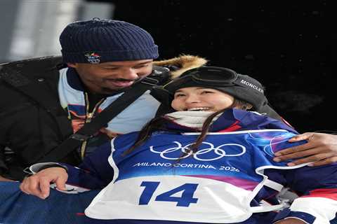 Myles Garrett supports Chloe Kim as her quest for Olympic gold three-peat falls short