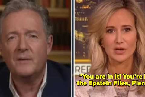 The Moment That A Stunned Piers Morgan Was Told His Name Appears In The Epstein Files Was Caught On ..