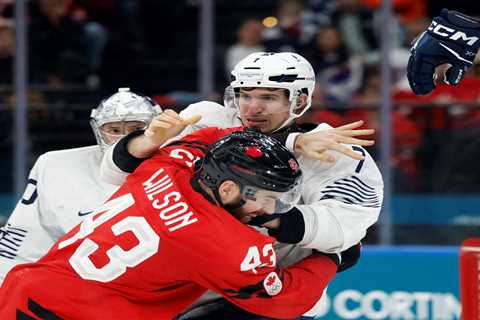 France bans Pierre Crinon from rest of Olympics after hockey fight with Tom Wilson