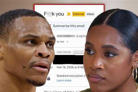 Russell Westbrook’s Wife Gets Angry Fan's Email Wishing Them A Horrible Death