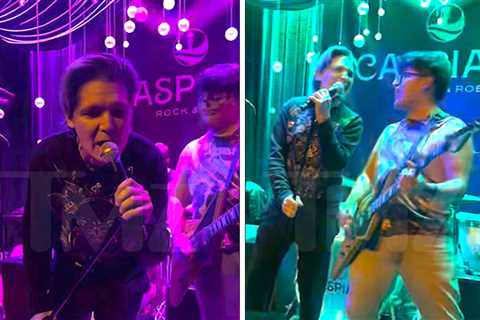 Corey Feldman Performs 'Jessie's Girl' at Las Vegas Club, on Video