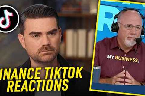 Ben Shapiro Reacts To Finance Bros