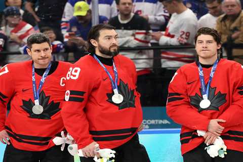 There was no solace with silver in Olympic battle of hockey heavyweights — Canada’s faces said it..