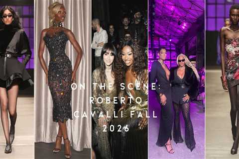 On the Scene at Roberto Cavalli Fall 2026 in Milan: Olandria, Megan Thee Stallion, Coco Jones, Didi ..