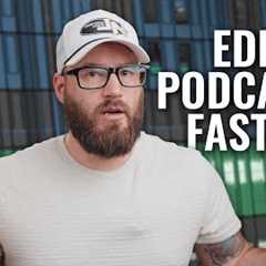 How I Edit Podcasts in DaVinci Resolve (Fast + Easy Workflow)