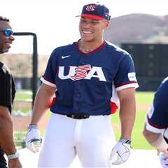 Aaron Judge delivers speech about sacrifice to Team USA ahead of World Baseball Classic