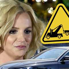 Britney Spears' BMW Picked Up From Impound Lot After DUI Arrest