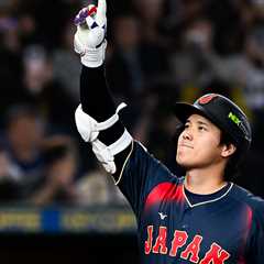 Shohei Ohtani's Grand Slam Powers Japan WBC Blowout, Chalamet and Bad Bunny Witness
