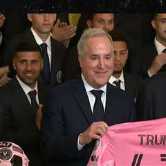 Lionel Messi, Inter Miami FC Gift Donald Trump Special Watch During White House Visit