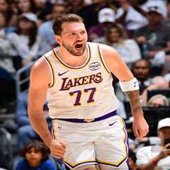 Lakers’ Luka Doncic fined for ‘inappropriate’ gesture toward ref