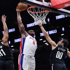 Nets get back to tanking after getting blown out by elite Pistons