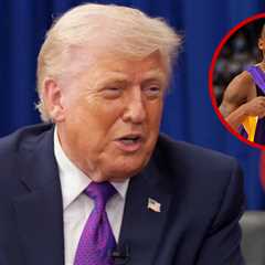 President Trump Confirms Kobe Bryant Fight Story, I Had To Break It Up!