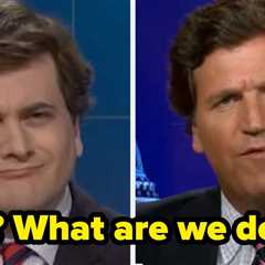 SNL Viewers Are Losing It Over This Scarily Accurate Impression Of Political Commentator Tucker..