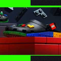 Crocs’ New Lego Clogs Are Wearable Art With Colorful Bricks You Can Actually Walk In