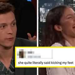People Are Obsessed With This Resurfaced Clip Of Zendaya Being “Horrendously Down Bad” For Tom..