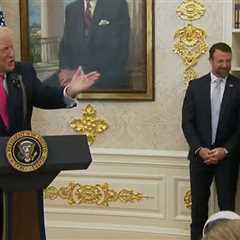 Donald Trump Gushes Over DHS Chief Markwayne Mullin's Wife's Looks