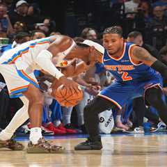 Deuce McBride’s Knicks return ends early in latest injury concern