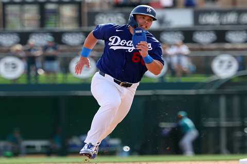 Dalton Rushing trying to cement his place in Dodgers star-studded team