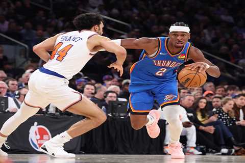 Knicks livid with refs over favorable Shai Gilgeous-Alexander whistles: ‘Does a great job of..