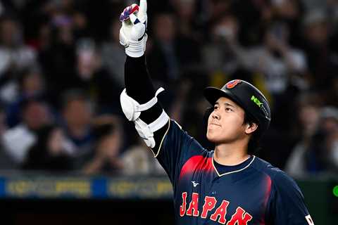 Shohei Ohtani's Grand Slam Powers Japan WBC Blowout, Chalamet and Bad Bunny Witness