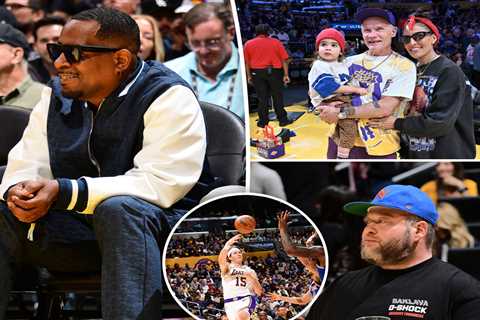 Celebrities at Knicks vs Lakers: Stars come out for LA’s victory over NY