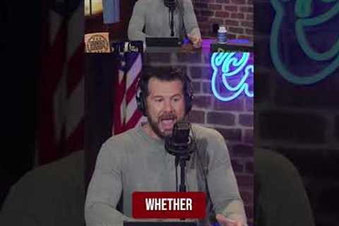 I can't believe he just said this