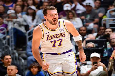 Lakers’ Luka Doncic fined for ‘inappropriate’ gesture toward ref
