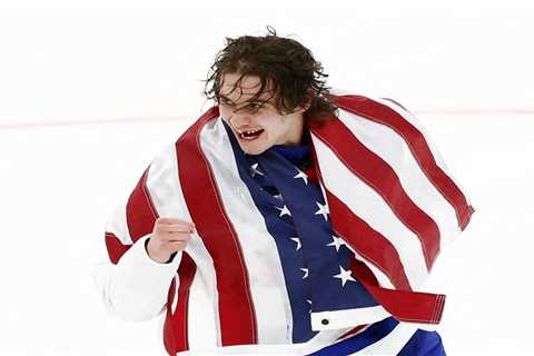 Jack Hughes reveals plan to get famous Olympic teeth fixed as he worries fans will be ‘pissed’