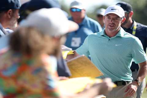 Rory McIlroy isn’t certain he will tee off at Players Championship after back issue: ‘Hour by hour’