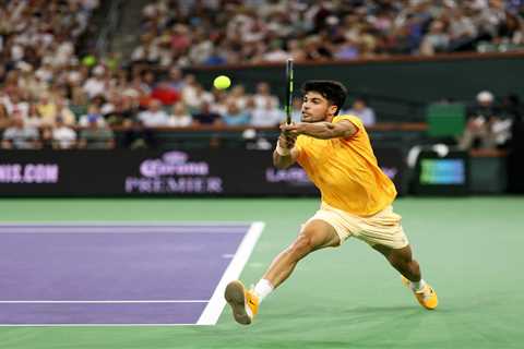 Indian Wells Open: How to watch Alcaraz-Medvedev, Zverev-Sinner in semifinals