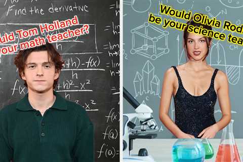 Choose A Celebrity To Teach Each Of These School Subjects