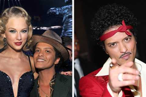 Bruno Mars Responded After He Was Seemingly Caught Liking A Brutal Post Calling Taylor Swift..