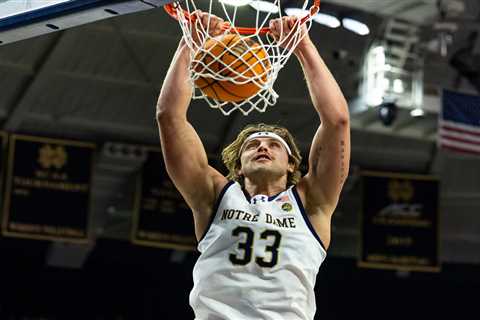 Colts signing Notre Dame basketball player Carson Towt for tight end depth