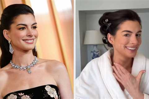 After Sparking Plastic Surgery Rumors, Anne Hathaway Showed Her Trick For Looking More Awake At The ..